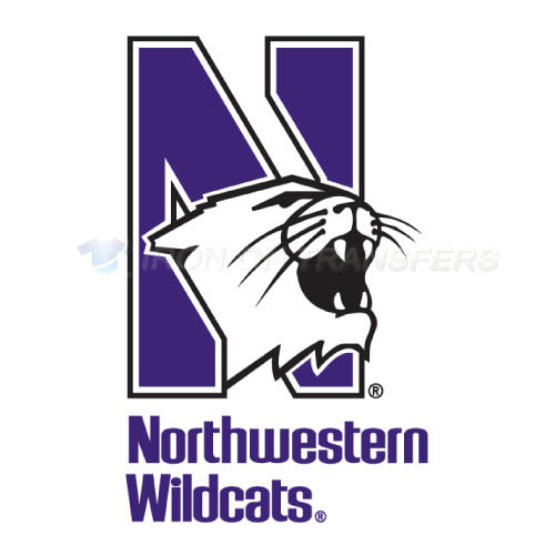 Northwestern Wildcats Logo T-shirts Iron On Transfers N5700 - Click Image to Close